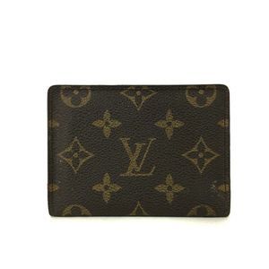 Louis Vuitton Monogram Porte 2 cartes Vertical Pass Card Case/5W0173